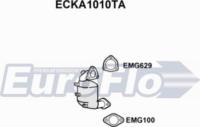 EuroFlo ECKA1010TA - Katalizators ps1.lv