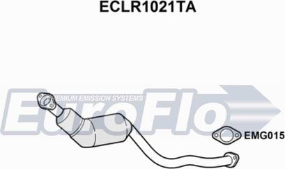 EuroFlo ECLR1021TA - Katalizators ps1.lv