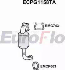 EuroFlo ECPG1158TA - Katalizators ps1.lv