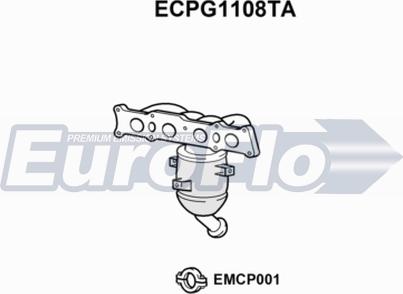 EuroFlo ECPG1108TA - Katalizators ps1.lv