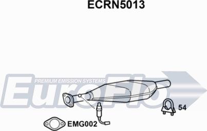 EuroFlo ECRN5013 - Katalizators ps1.lv