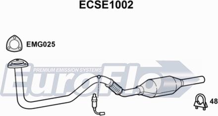 EuroFlo ECSE1002 - Katalizators ps1.lv