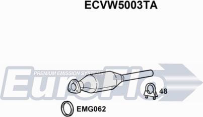 EuroFlo ECVW5003TA - Katalizators ps1.lv