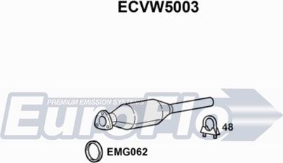 EuroFlo ECVW5003 - Katalizators ps1.lv