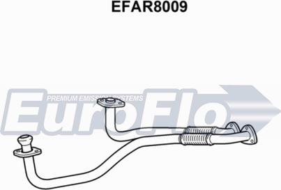 EuroFlo EFAR8009 - Izplūdes caurule ps1.lv