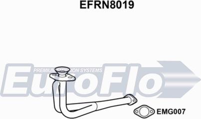 EuroFlo EFRN8019 - Izplūdes caurule ps1.lv