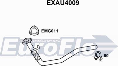 EuroFlo EXAU4009 - Izplūdes caurule ps1.lv