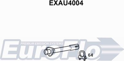 EuroFlo EXAU4004 - Izplūdes caurule ps1.lv