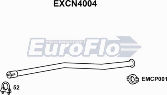 EuroFlo EXCN4004 - Izplūdes caurule ps1.lv