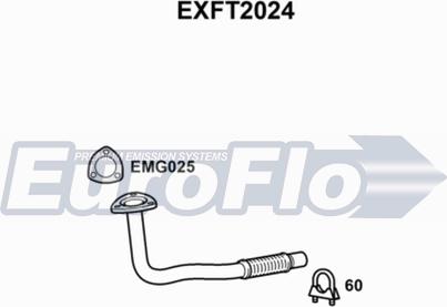 EuroFlo EXFT2024 - Izplūdes caurule ps1.lv