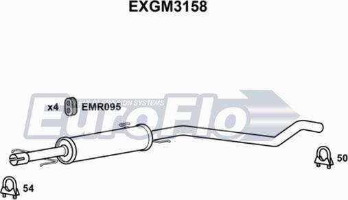 EuroFlo EXGM3158 - Vidējais izpl. gāzu trokšņa slāpētājs ps1.lv