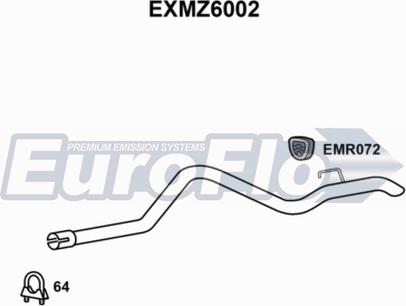 EuroFlo EXMZ6002 - Izplūdes caurules uzgalis ps1.lv