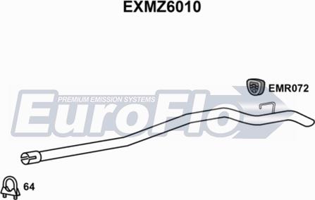 EuroFlo EXMZ6010 - Izplūdes caurules uzgalis ps1.lv