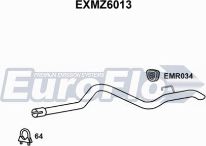 EuroFlo EXMZ6013 - Izplūdes caurules uzgalis ps1.lv