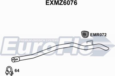 EuroFlo EXMZ6076 - Izplūdes caurules uzgalis ps1.lv