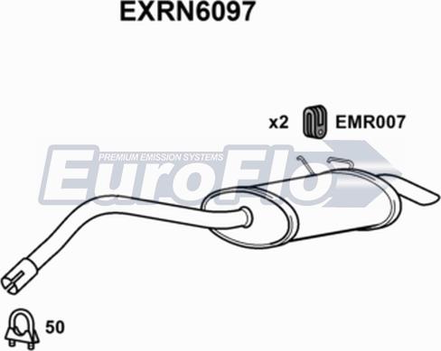 EuroFlo EXRN6097 - Izplūdes gāzu trokšņa slāpētājs (pēdējais) ps1.lv