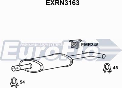 EuroFlo EXRN3163 - Vidējais izpl. gāzu trokšņa slāpētājs ps1.lv