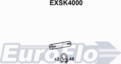EuroFlo EXSK4000 - Izplūdes caurule ps1.lv