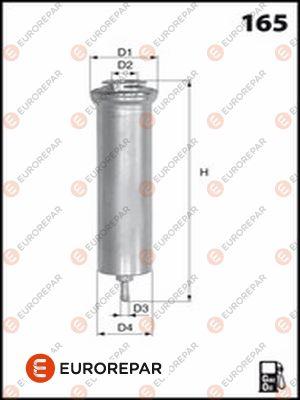 EUROREPAR 1643625280 - Degvielas filtrs ps1.lv