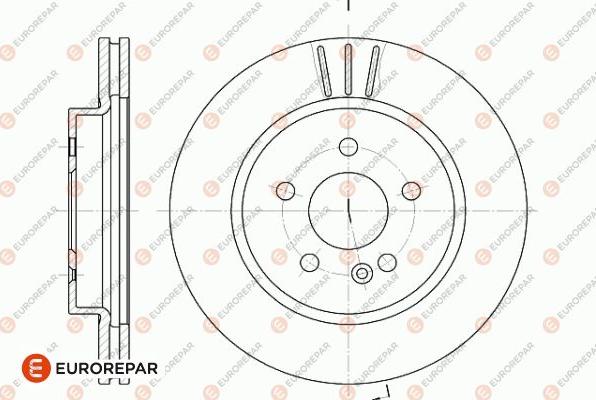 EUROREPAR 1642753080 - Bremžu diski ps1.lv