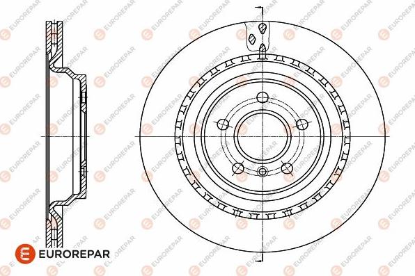 EUROREPAR 1642780180 - Bremžu diski ps1.lv