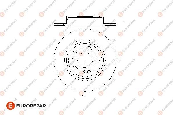 EUROREPAR 1667865480 - Bremžu diski ps1.lv