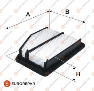 EUROREPAR 1616267580 - Gaisa filtrs ps1.lv