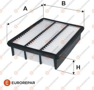 EUROREPAR 1616248380 - Gaisa filtrs ps1.lv