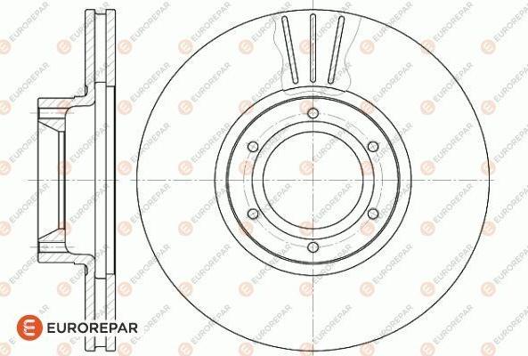 EUROREPAR 1618883880 - Bremžu diski ps1.lv