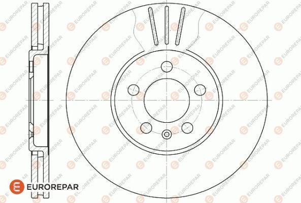 EUROREPAR 1618873280 - Bremžu diski ps1.lv