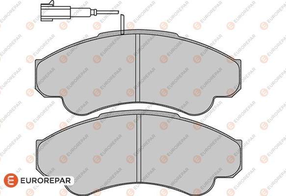 EUROREPAR 1617279380 - Bremžu uzliku kompl., Disku bremzes ps1.lv