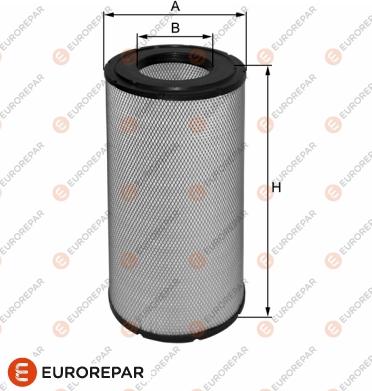 EUROREPAR 1680345680 - Gaisa filtrs ps1.lv