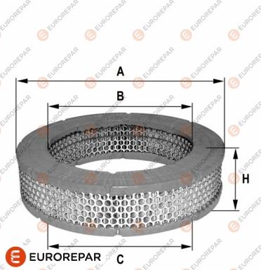 EUROREPAR 1680347880 - Gaisa filtrs ps1.lv