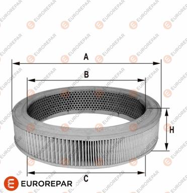 EUROREPAR 1680347780 - Gaisa filtrs ps1.lv