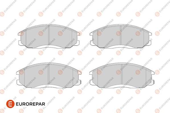 EUROREPAR 1682321380 - Bremžu uzliku kompl., Disku bremzes ps1.lv