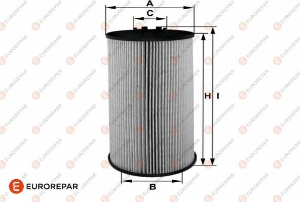 EUROREPAR 1682276880 - Eļļas filtrs ps1.lv