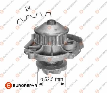 EUROREPAR 1637175480 - Ūdenssūknis ps1.lv