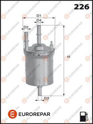 EUROREPAR E145079 - Degvielas filtrs ps1.lv