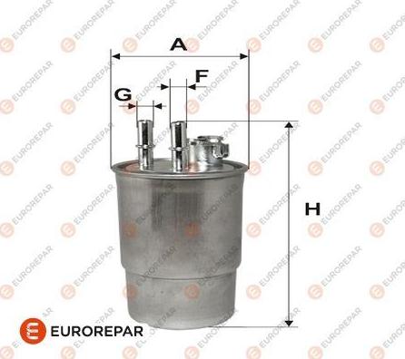 EUROREPAR E148159 - Degvielas filtrs ps1.lv