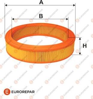 EUROREPAR E147068 - Gaisa filtrs ps1.lv