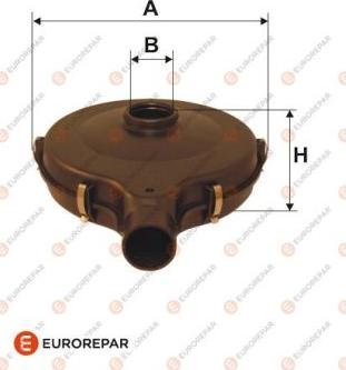 EUROREPAR E147034 - Gaisa filtrs ps1.lv