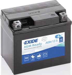 Exide AGM12-5 - Startera akumulatoru baterija ps1.lv