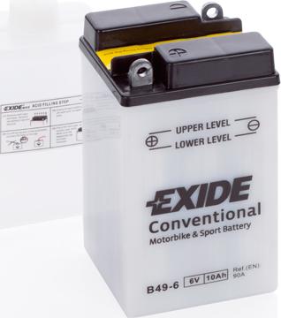 Exide B49-6 - Startera akumulatoru baterija ps1.lv