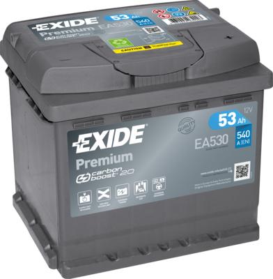 Exide EA530 - Startera akumulatoru baterija ps1.lv