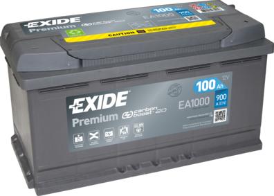Exide EA1000 - Startera akumulatoru baterija ps1.lv