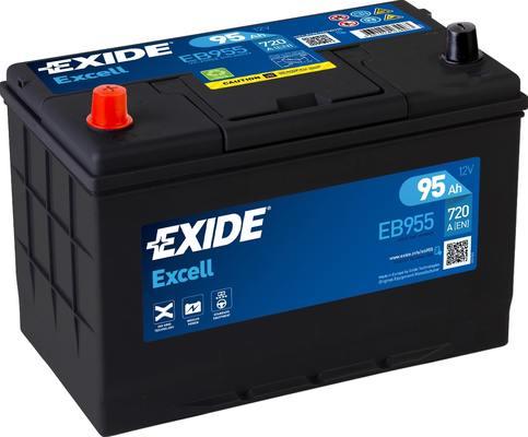 Exide EB955 - Startera akumulatoru baterija ps1.lv