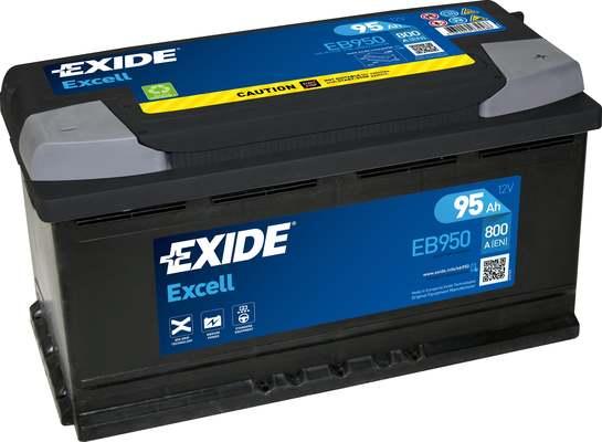 Exide EB950 - Startera akumulatoru baterija ps1.lv