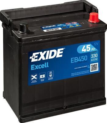 Exide EB450 - Startera akumulatoru baterija ps1.lv