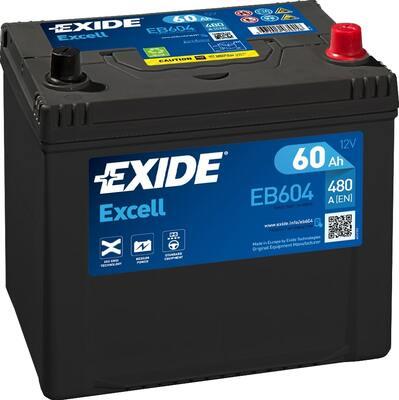 Exide EB604 - Startera akumulatoru baterija ps1.lv