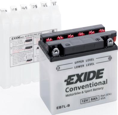 Exide EB7L-B - Startera akumulatoru baterija ps1.lv